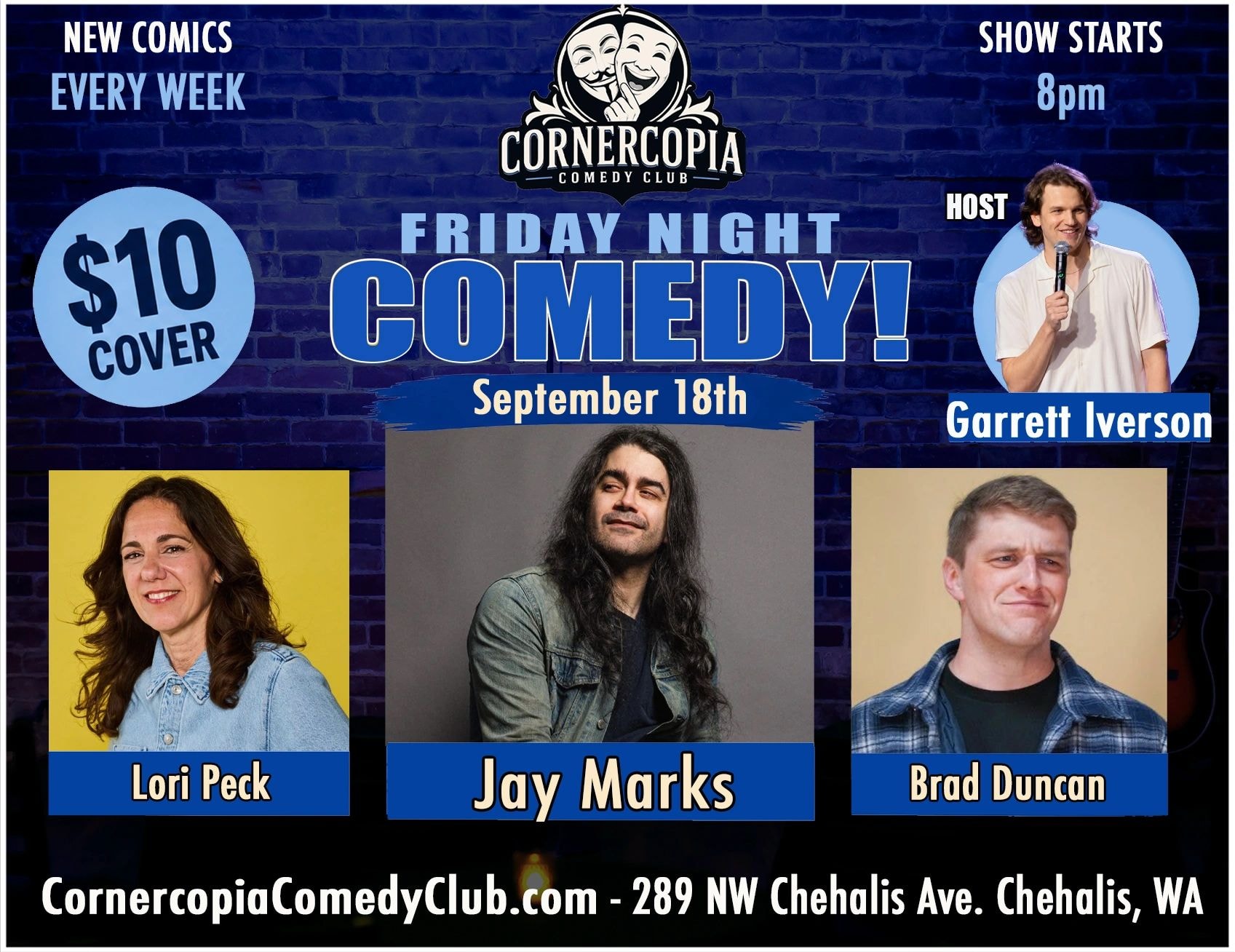 Friday Night Comedy featuring Jay Marks